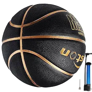 this is a basketball black and golden color